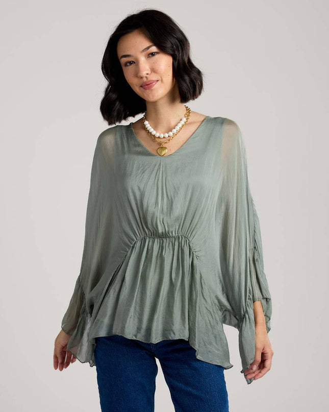Valeria Silk Top