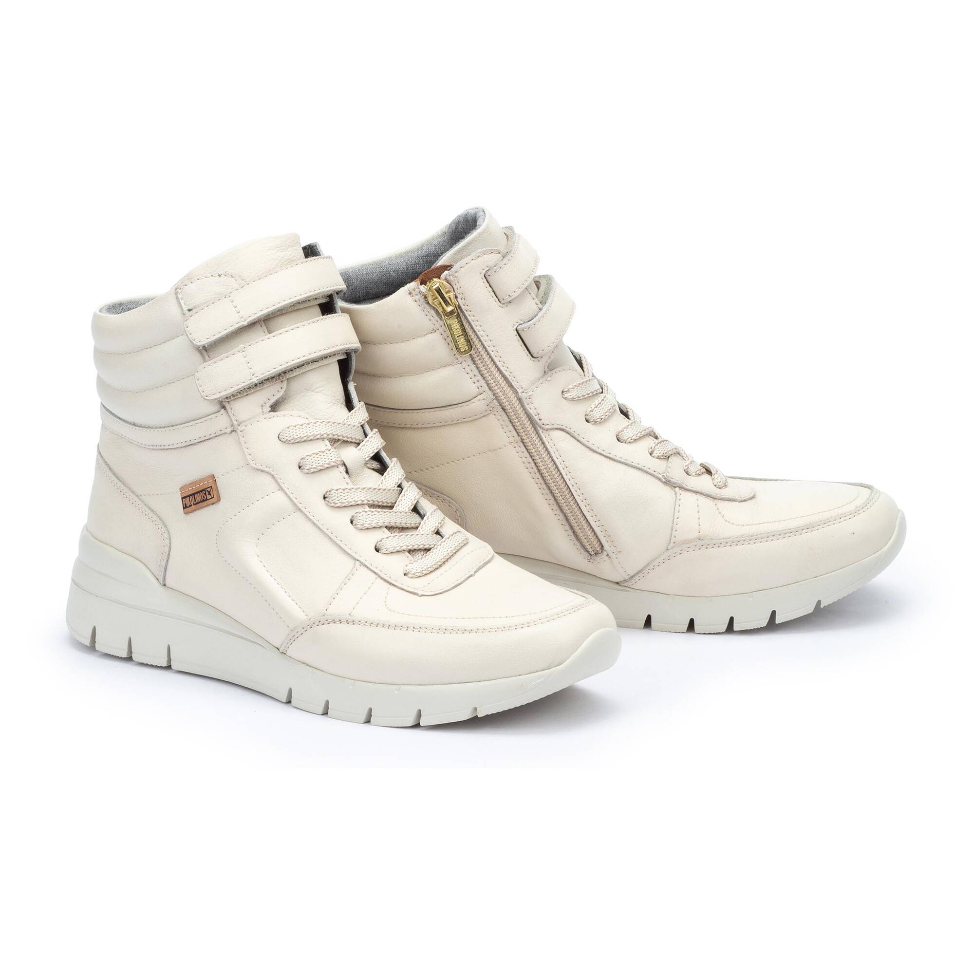 Pikolinos Cantabria high-top sneakers W4R-8577 (Women's) - Nata Leather