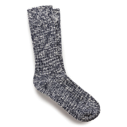 Birkenstock Cotton Slub Sock - Blue/White