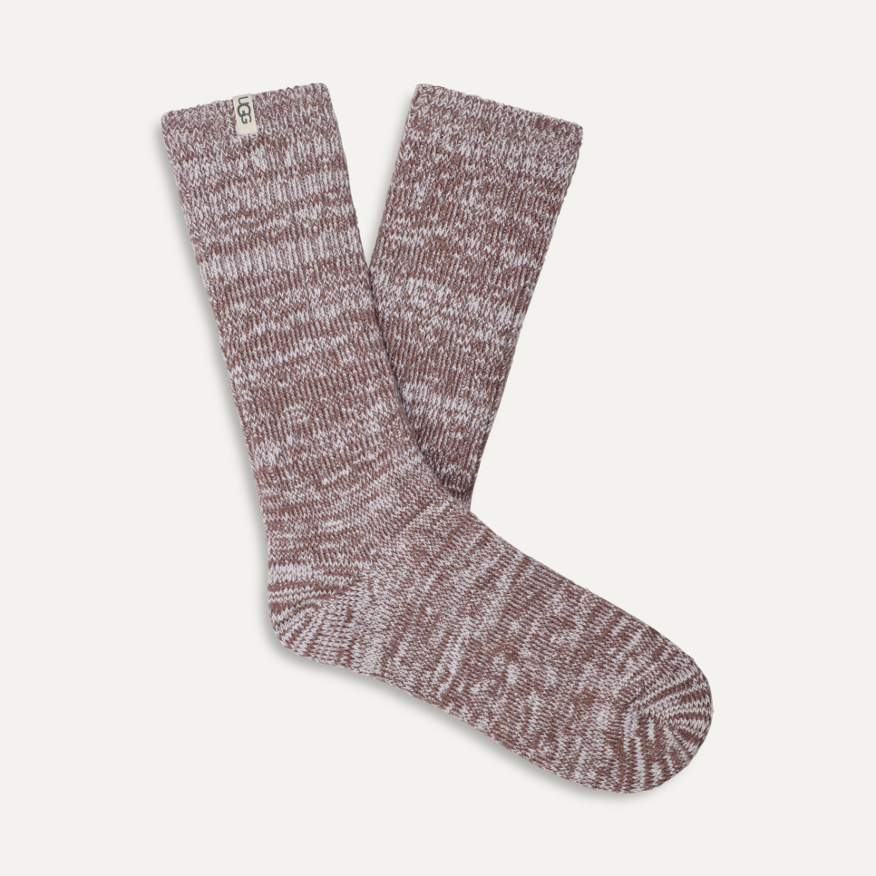 UGG Rib Knit Slouchy Crew Sock (Women's)