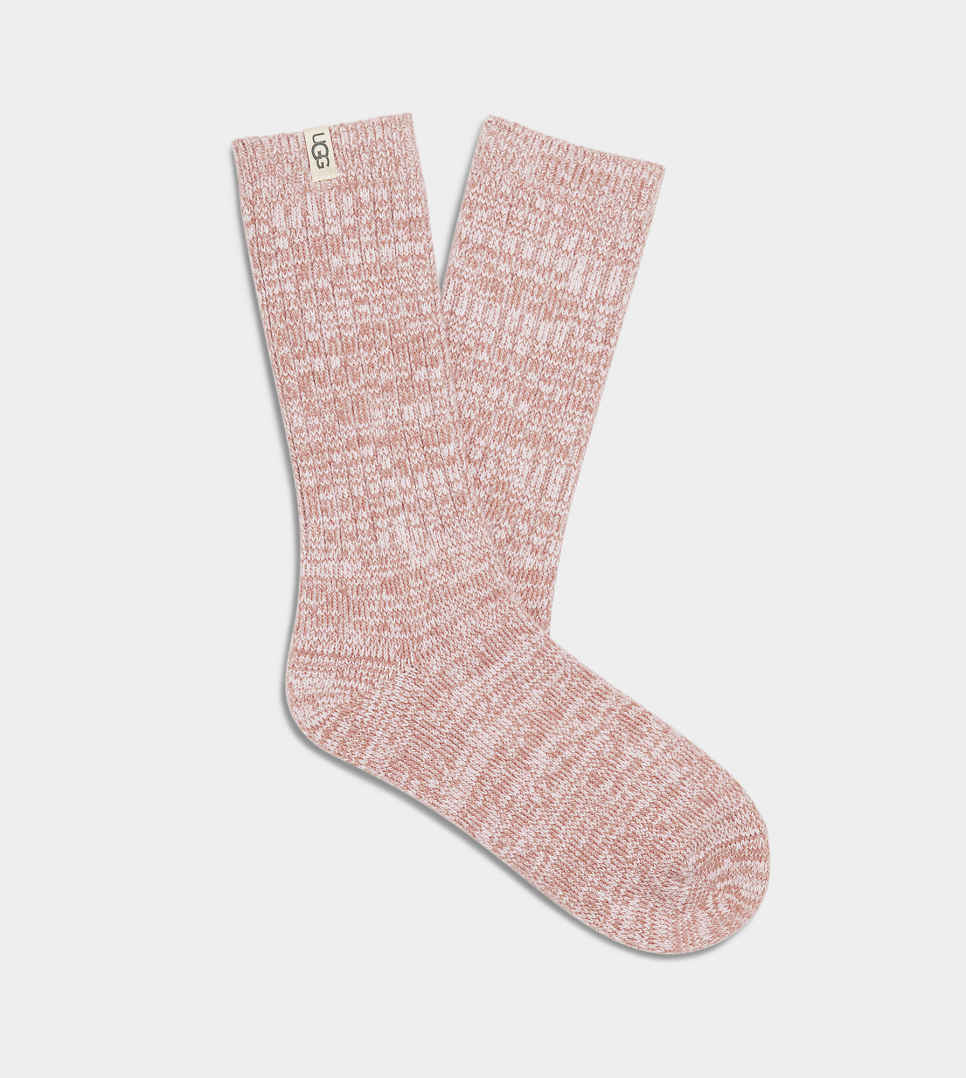 UGG Rib Knit Slouchy Crew Sock (Women's)