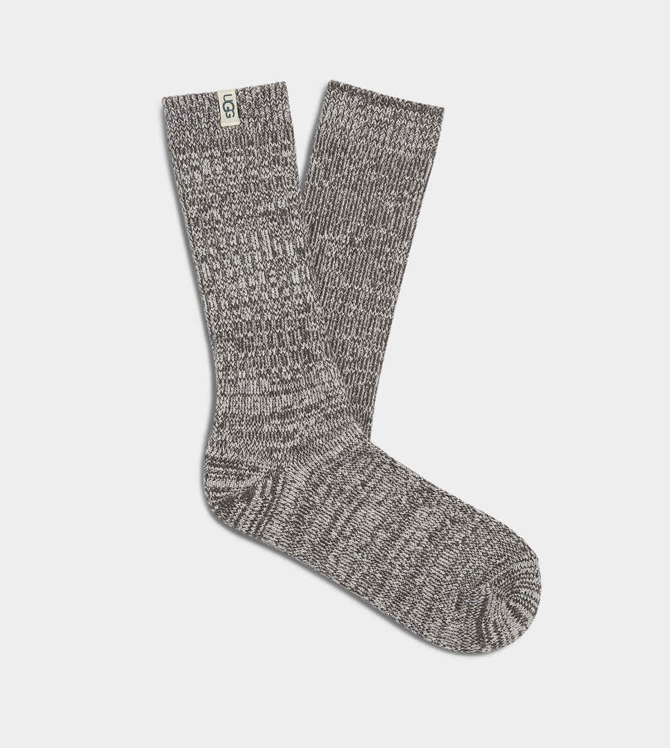 UGG Rib Knit Slouchy Crew Sock (Women's)