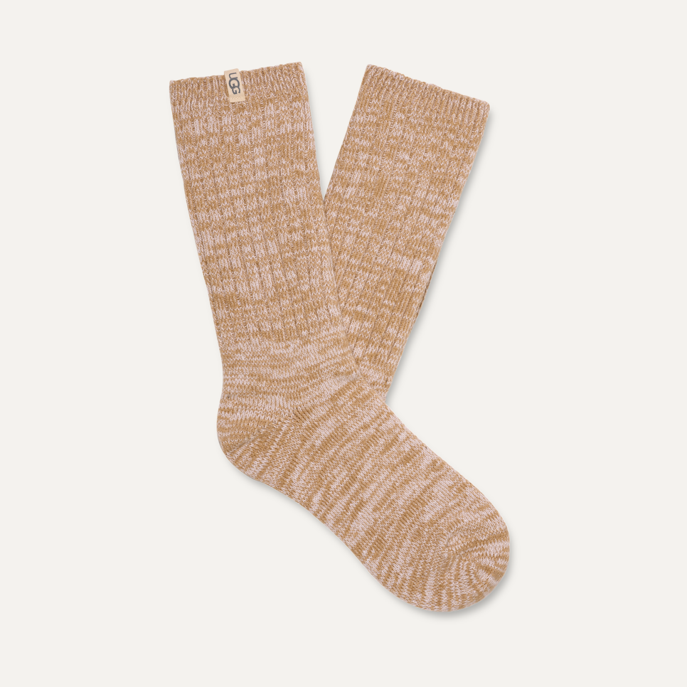 UGG Rib Knit Slouchy Crew Sock (Women's)