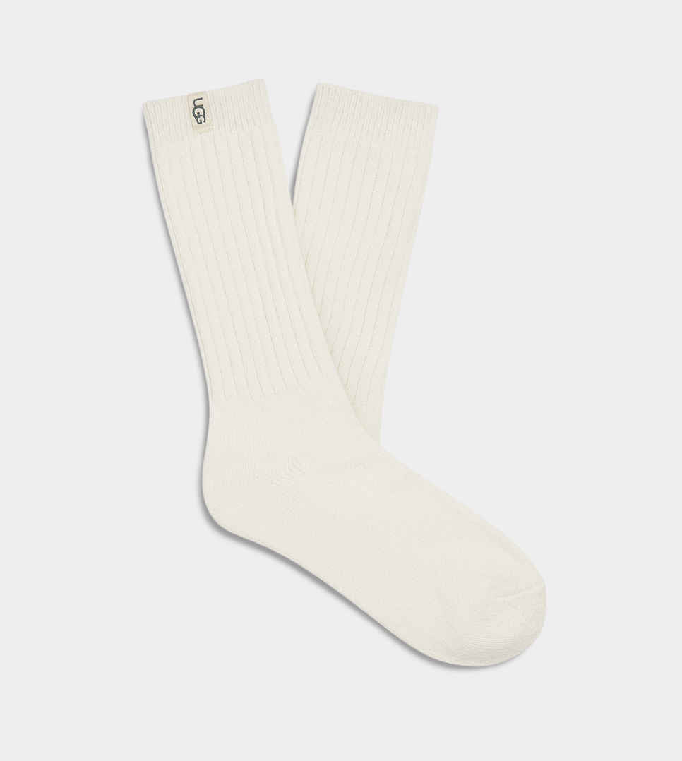 UGG Rib Knit Slouchy Crew Sock (Women's)