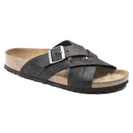 Birkenstock Lugano (Men's) - Camberra Old Black