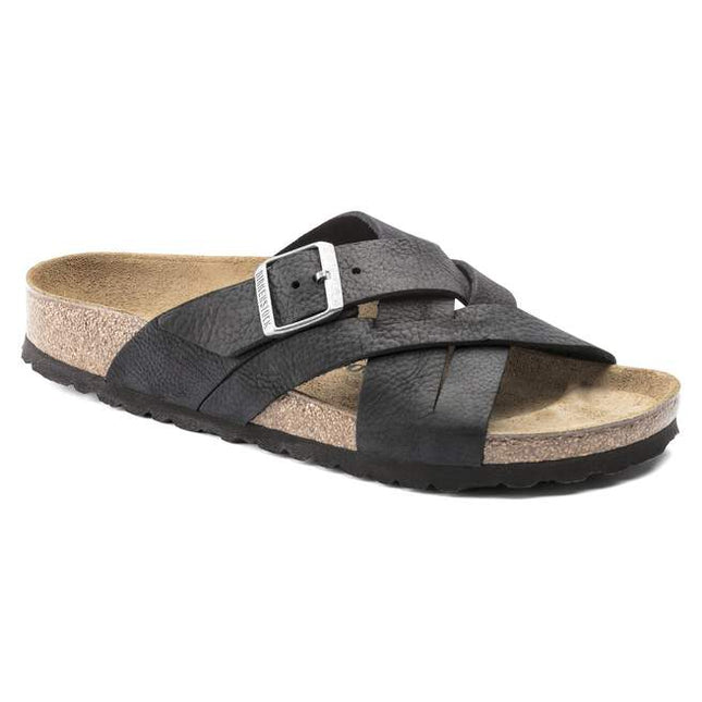 Birkenstock Lugano (Men's) - Camberra Old Black