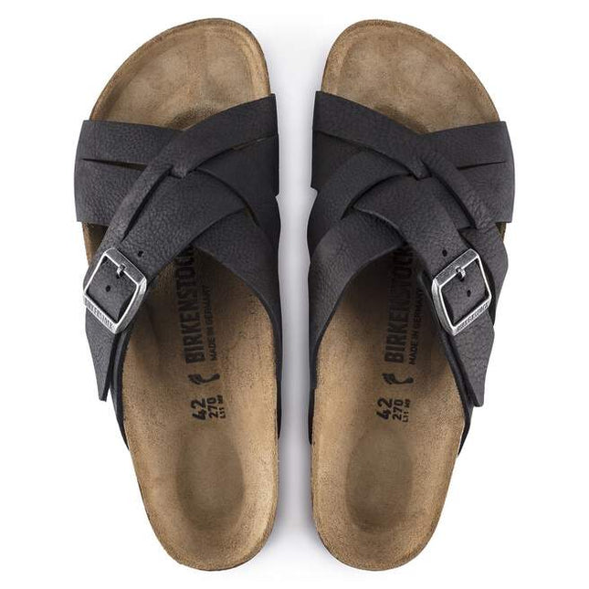 Birkenstock Lugano (Men's) - Camberra Old Black