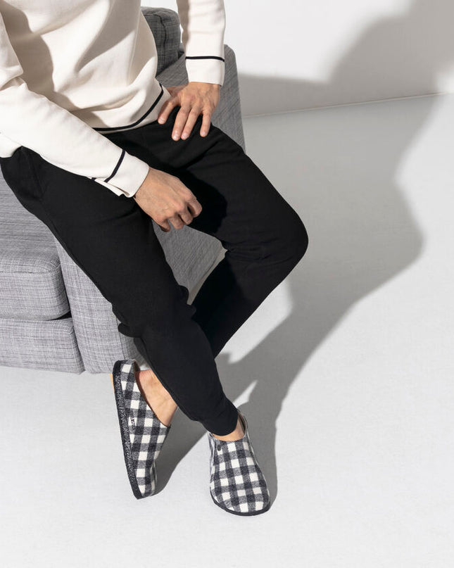 Birkenstock Zermatt Shearling (Women's) - Plaid White