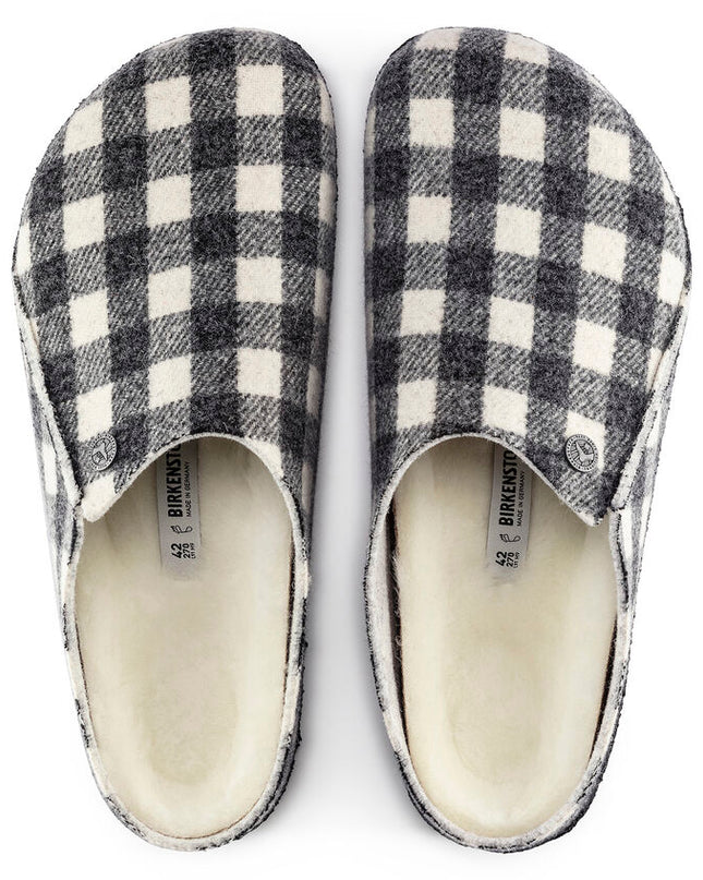 Birkenstock Zermatt Shearling (Men's) - Plaid White