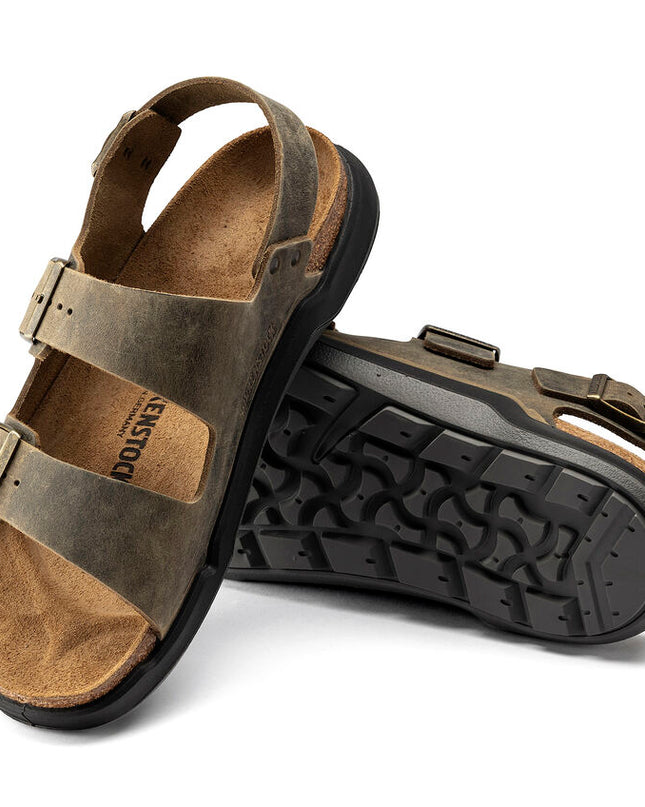 Birkenstock Milano Crosstown (Men's) - Faded Khaki
