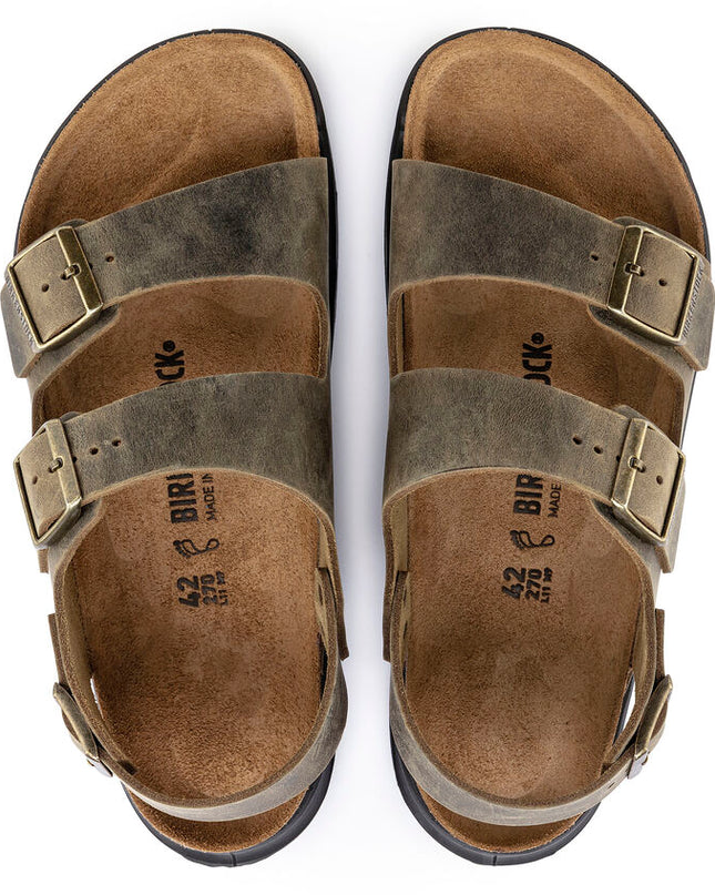 Birkenstock Milano Crosstown (Men's) - Faded Khaki