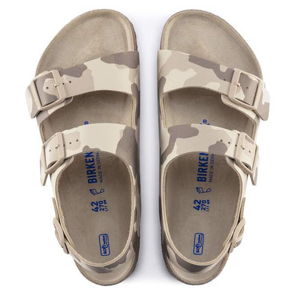 Birkenstock Milano (Men's) - Desert Soil Gray/Taupe
