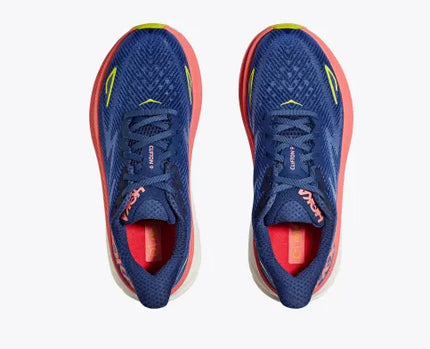 Hoka Clifton 9 (Women's) - Evening Sky/Coral
