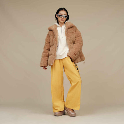 UGG Emmalyn UGGfluff Puffer Jacket (Women's) - Camel