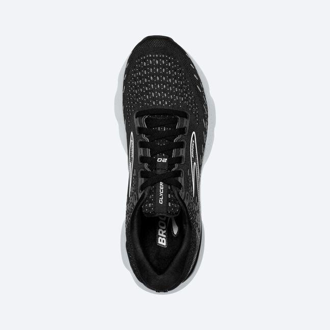 Brooks Glycerin 20 (Men’s) - Black/White/Alloy