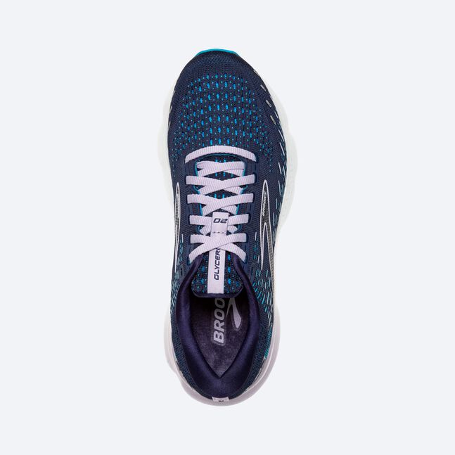 Brooks Glycerin 20 (Women's) - Peacoat/Ocean/Pastel Lilac