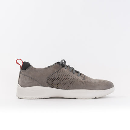 Florsheim Studio Perf Toe Lace Up Sneaker (Men's) - Grey Nubuck