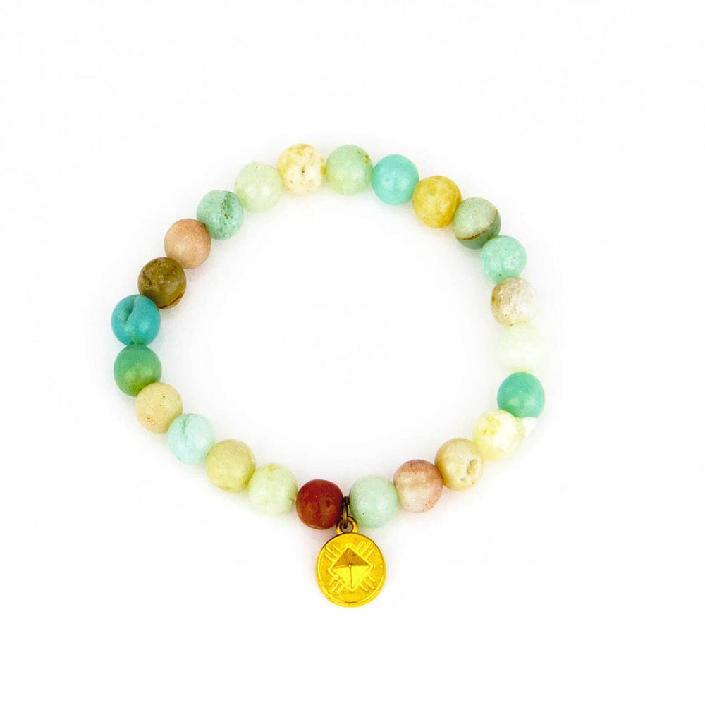 Santore Jewelry Company’s Amazonite Stone Mala Bracelet