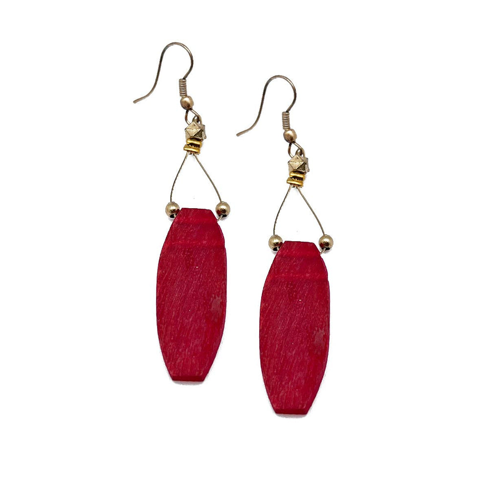 Omala Rosy Cheeks Collection Earrings - Long Drop