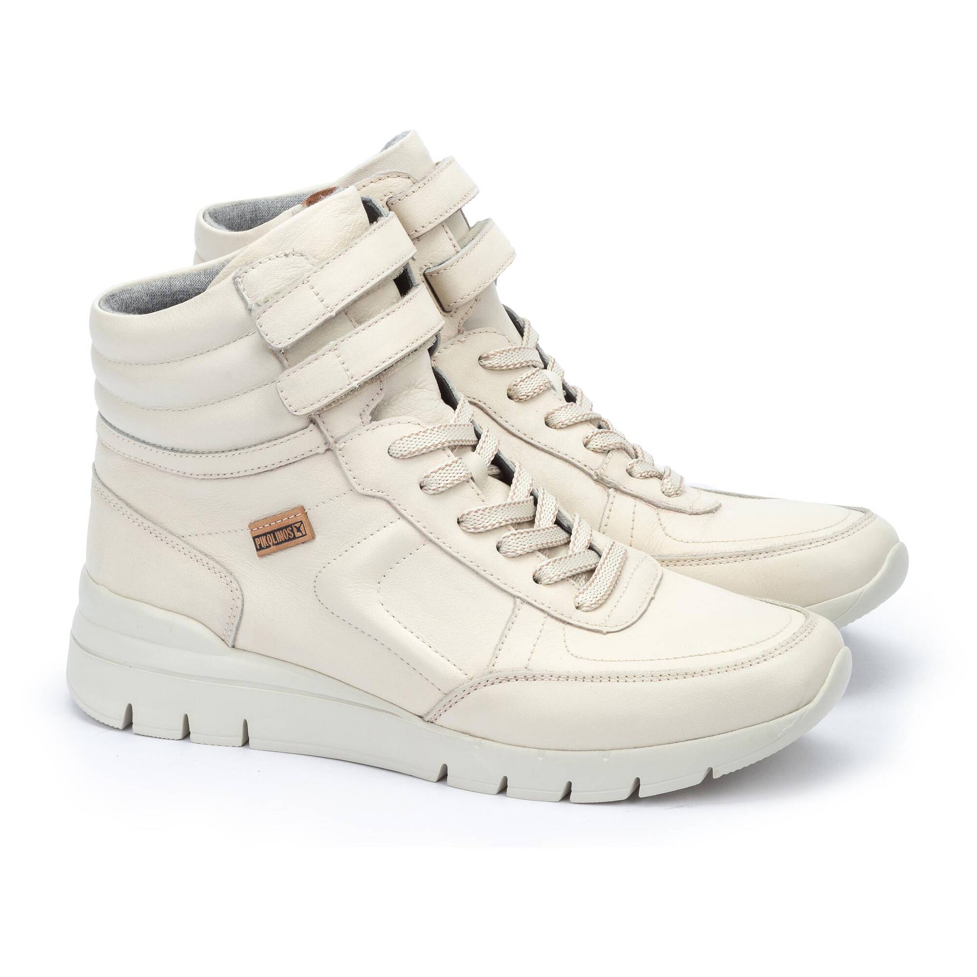 Pikolinos Cantabria high-top sneakers W4R-8577 (Women's) - Nata Leather