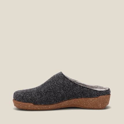Taos Woollery Wool Clog (Women's) - Charcoal