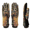 Artist Gustav Klimt Inspired Garden Digital Print Glove – Chiappetta Shoes