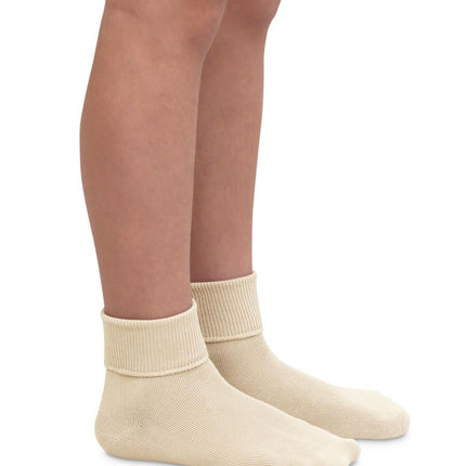 Jefferies Socks Smooth Toe Organic Cotton Turn Cuff Socks