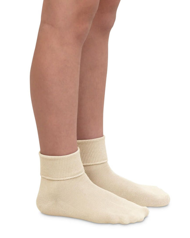 Jefferies Socks Smooth Toe Organic Cotton Turn Cuff Socks