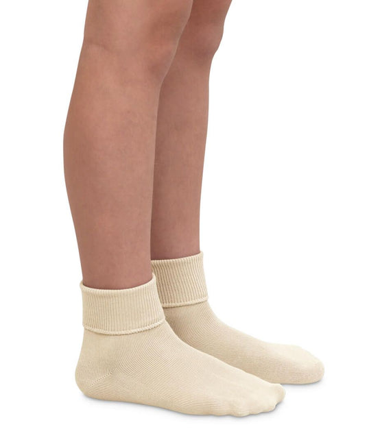 Jefferies Socks Smooth Toe Organic Cotton Turn Cuff Socks