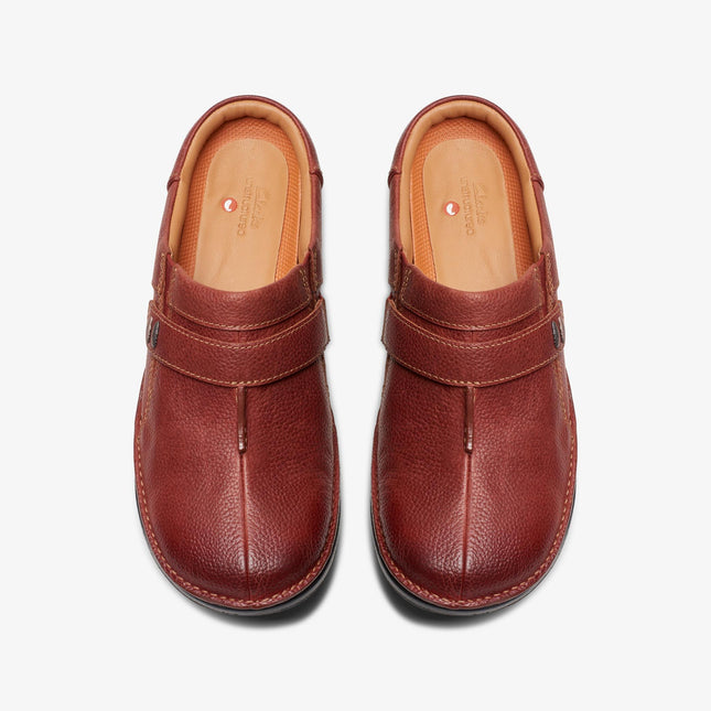 Clark's Un Loop Ease (Women's) - Chestnut Leather