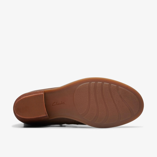 Clarks Neva Lo (Women’s) - Dark Tan Leather