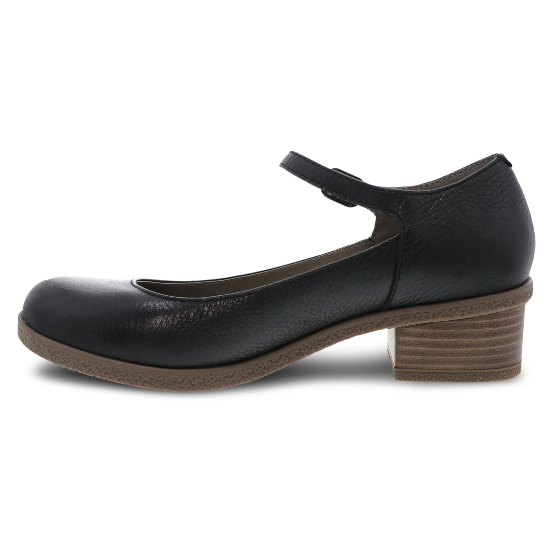 Dansko Deena (Women's) - Black Waterproof Tumbled