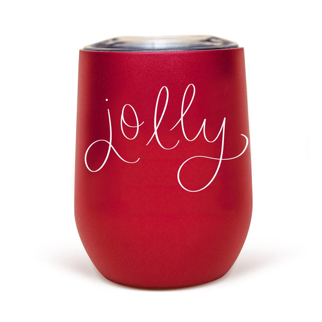 Christmas Metal Wine Tumbler