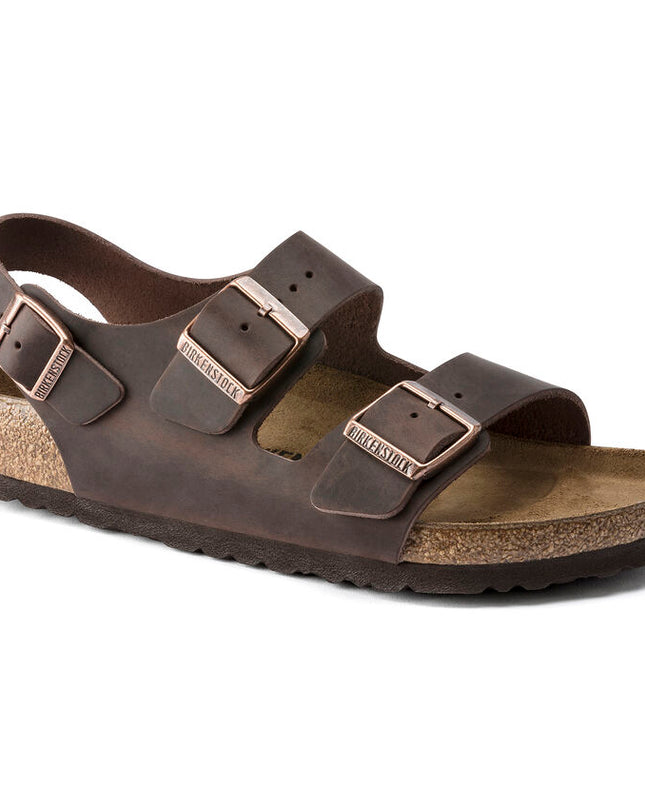 Birkenstock Milano (Unisex) - Habana Oiled Leather