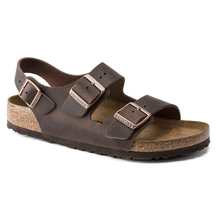 Birkenstock Milano (Unisex) - Habana Oiled Leather