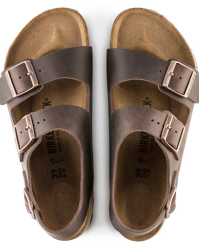 Birkenstock Milano (Unisex) - Habana Oiled Leather