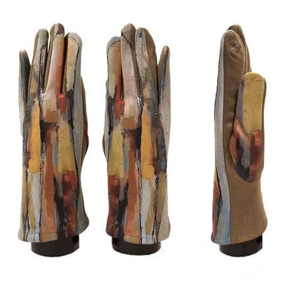 Artist design Abstract Women Digital Print Glove
