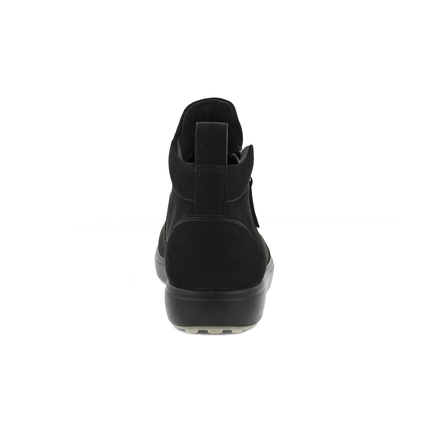 ECCO Soft 7 Zip Bootie (Women's) - Black/Black
