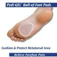 Pedifix Pedi-GEL Ball-of-Foot Pads