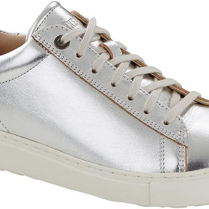 Birkenstock Bend Low (Women's) - Silver Metallic Leather
