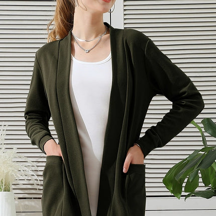 NINEXIS Long Sleeve Tie Cardigan