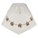 Karine Sultan Floral and Pearl Necklace