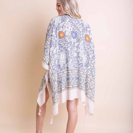 Morroco Tapestry Tassel Kimono