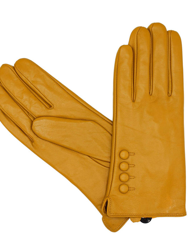Women's Fleece Lined Leather Gloves