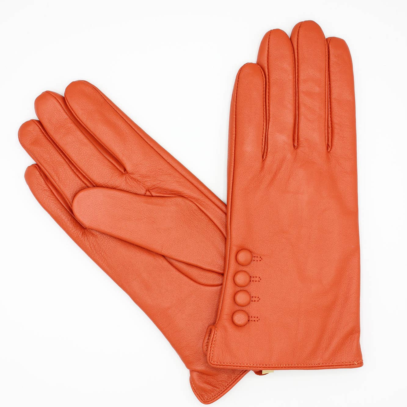 Women's Fleece Lined Leather Gloves