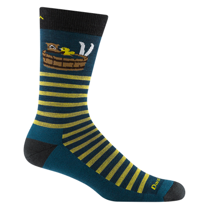 Darn Tough Wild Life Crew Lightweight Lifestyle Sock (Men's) - Dark Teal