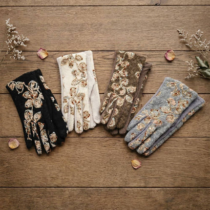 BOUCL CHECK TOUCHSCREEN GLOVES