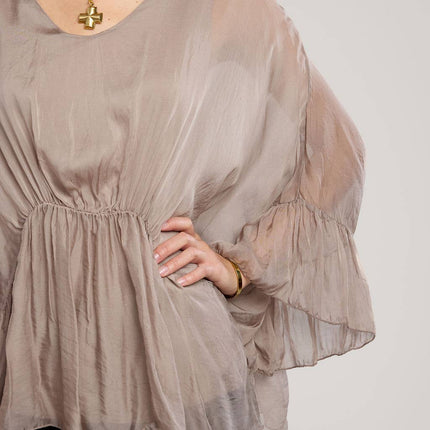 Valeria Silk Top