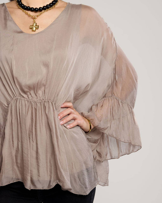 Valeria Silk Top