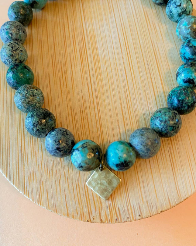 Santore Jewelry Company’s African Turquoise Mala Bracelet